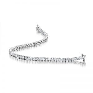 2.4 carat Classical 4 Claw Line Bracelet