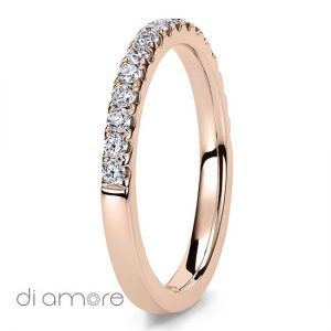 Ava Med Rose Eternity Ring