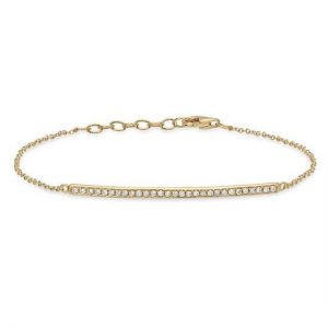 Bracelet Diamond Bar Line