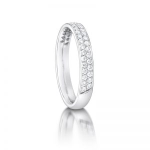 Pave Set Half Eternity
