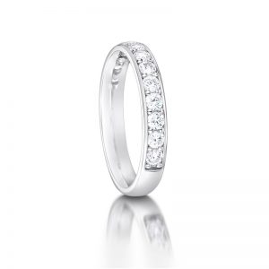Pave Set Half Eternity