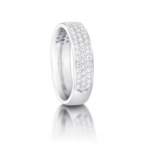 Pave Set Half Eternity