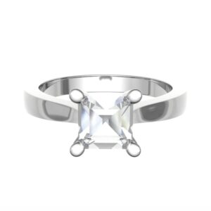 Classic Princes Cut Diamond Ring
