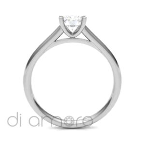 Classic 4Prong Diamond Engagement Ring