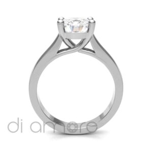 Classic 4 Prong Diamond Engagement Ring