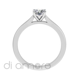 Classic 4 Prong Diamond Engagement Ring