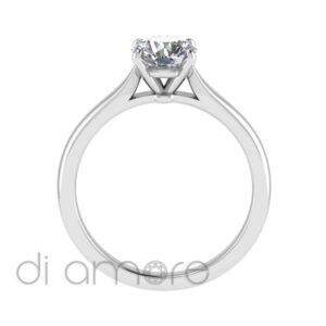 Classic 4Prong Diamond Engagement Ring