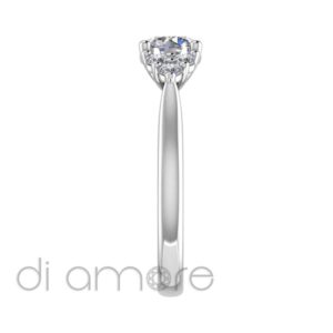 Illusion Trilogy Brilliant Diamond Engagement Ring